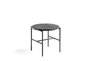 HAY - REBAR SIDE TABLE - Ø45 X H40.5 - BLACK MARBLE